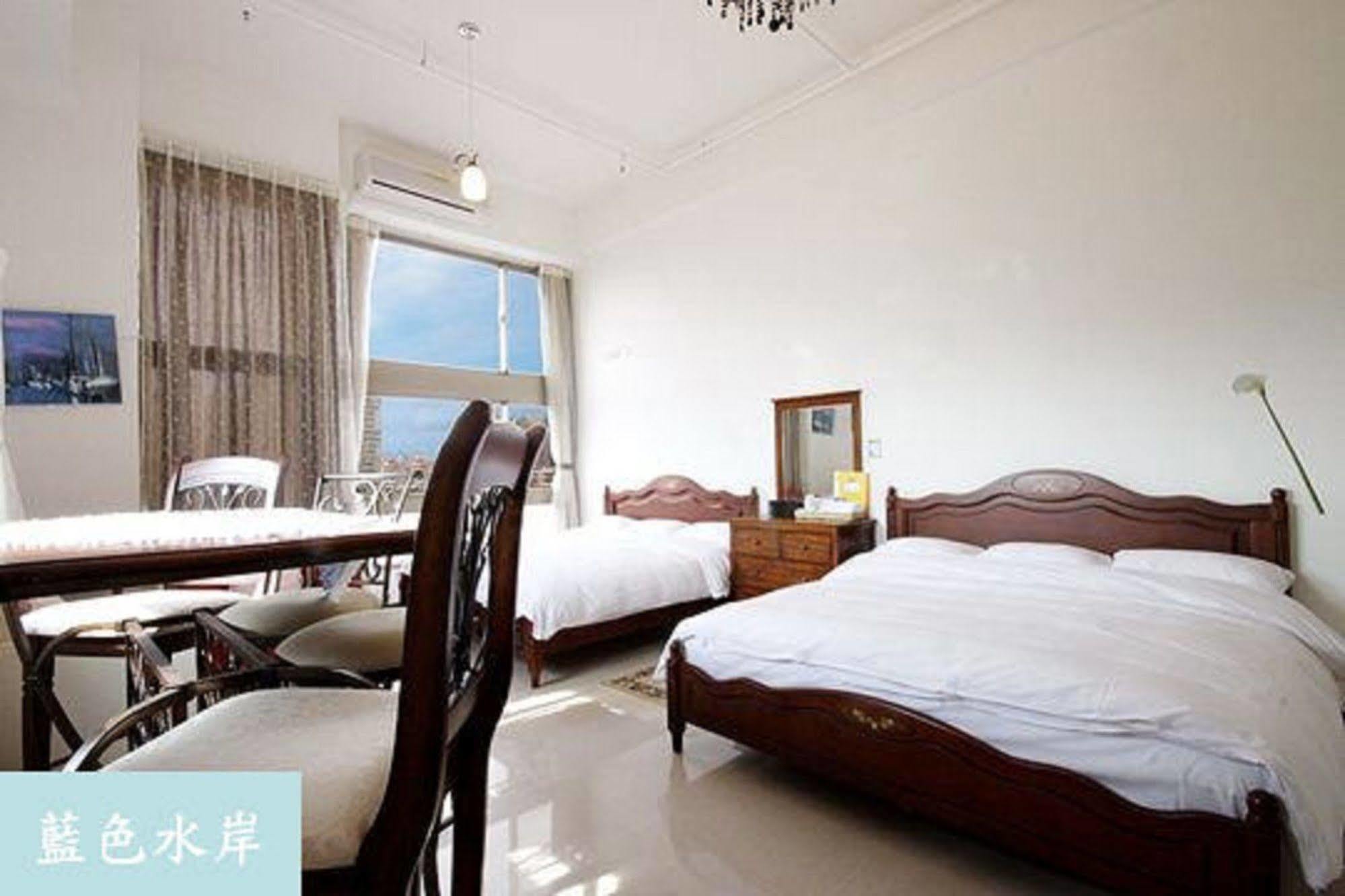 Danshui Blue River Hotel Tajpej Buitenkant foto